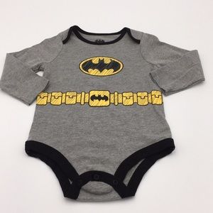 Batman DC Comics Infant Baby Boys Diaper Shirt Onesie Size 18-24 M New with Tags